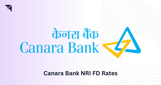 Canara Bank NRI FD Rates