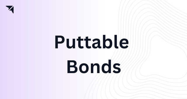 Puttable Bonds