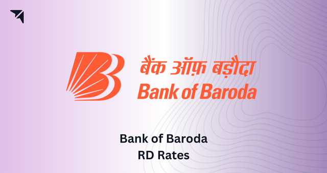 Bank of Baroda RD Interest Rates