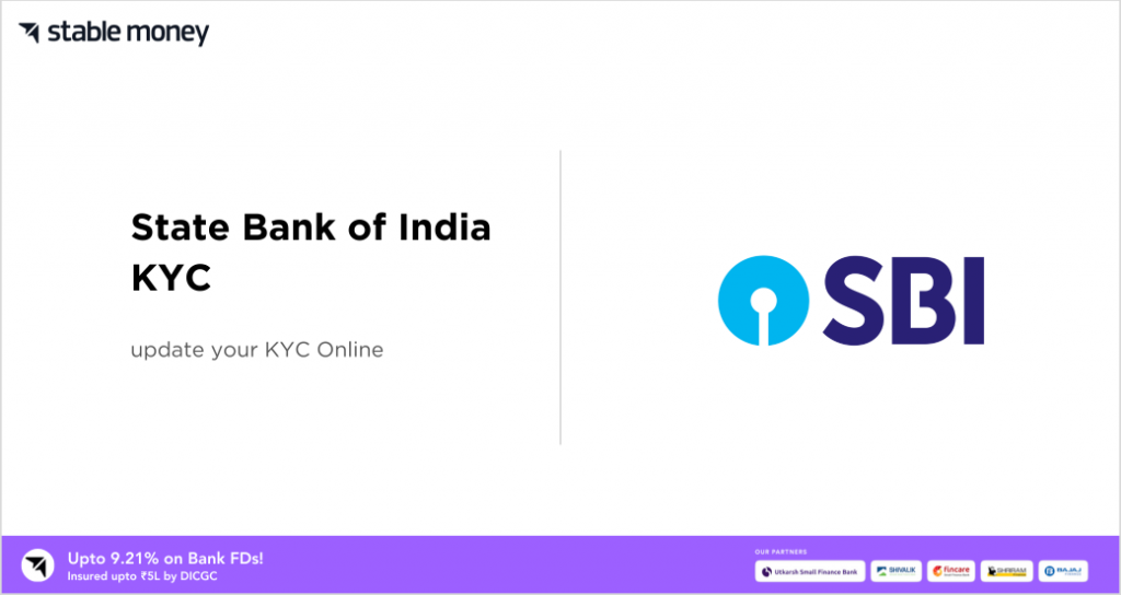 Update SBI KYC Online 2024