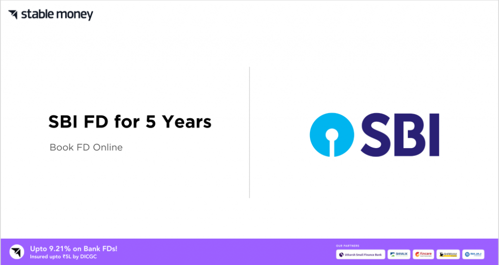 SBI FD for 5 years