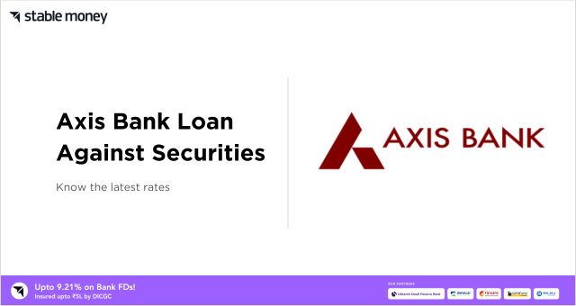 Axis Bank Loan against Securities