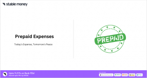 prepaid expenses