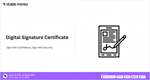 digital signature certificate