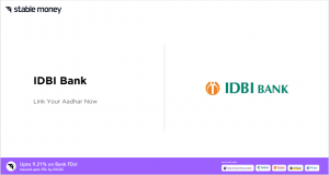 idbi bank aadhaar seeding