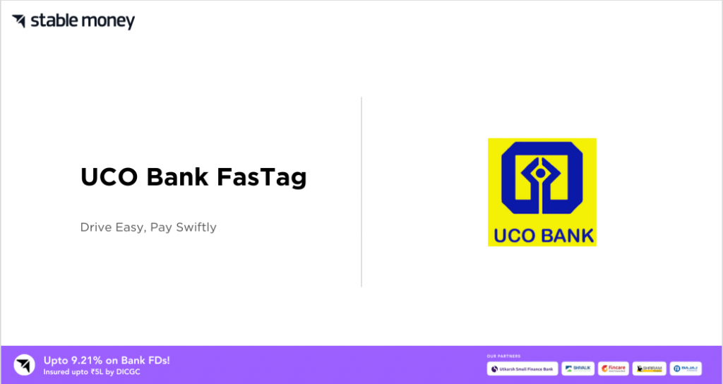 UCO Bank Fastag