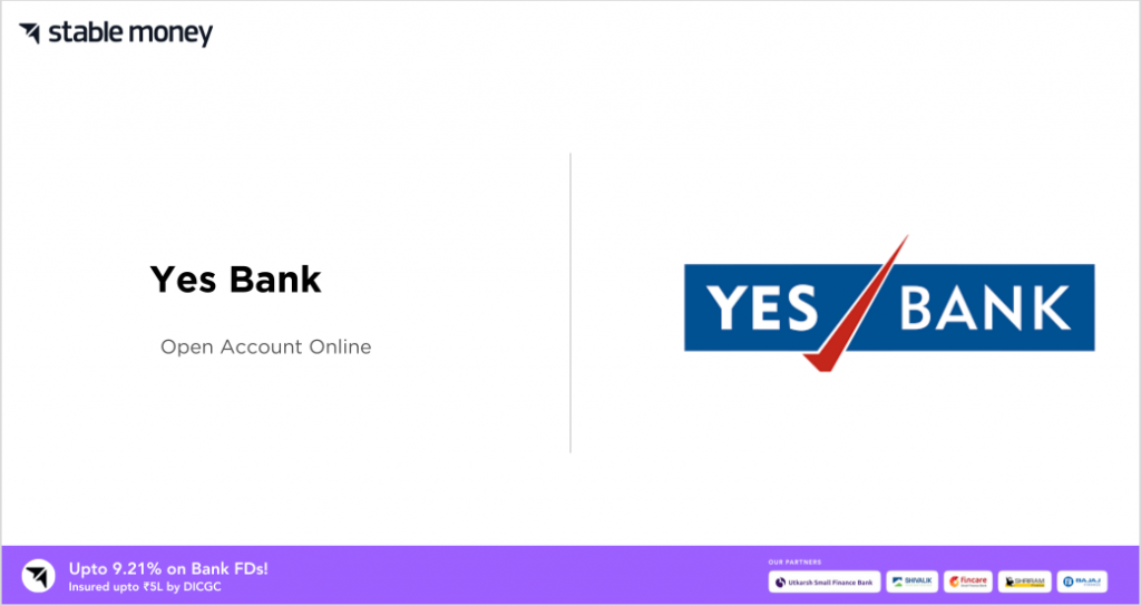 yes bank zero balance account