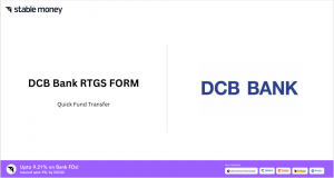 dcb bank rtgs form